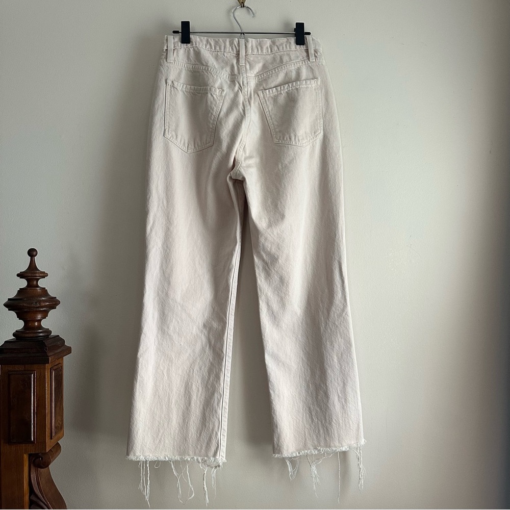 FRAME • Le Jane Crop Jeans in Stoned Nude Pink - Picture 6 of 12
